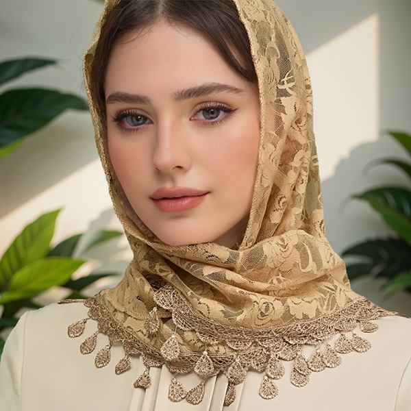 Camel & Red Scarf Combo Pack - Image 3